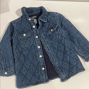 OshKosh B'gosh Denim Quilted Kids Jacket